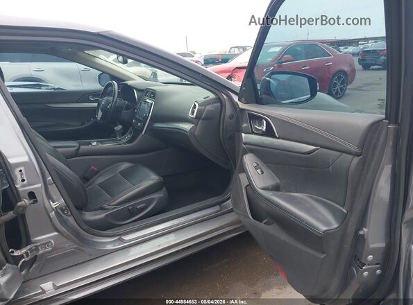 1N4AA6AP7JC367208 2018 NISSAN MAXIMA Gray Widok wnętrza z przodu