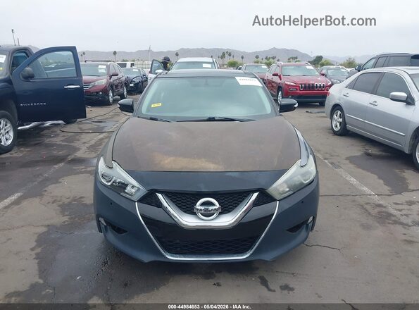 1N4AA6AP7JC367208 2018 NISSAN MAXIMA Gray Widok zestawu wskaźników
