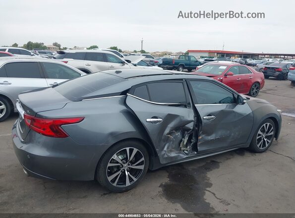 1N4AA6AP7JC367208 2018 NISSAN MAXIMA Gray Widok z przodu