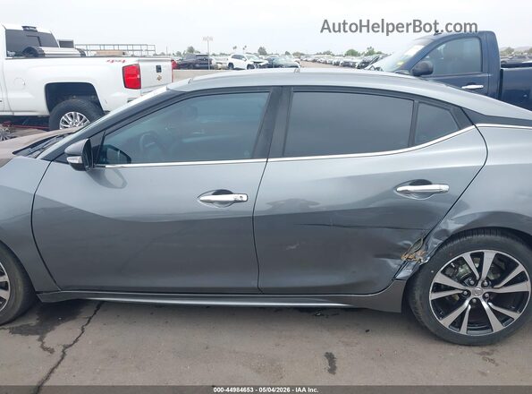 1N4AA6AP7JC367208 2018 NISSAN MAXIMA Gray Widok wnętrza 360 stopni