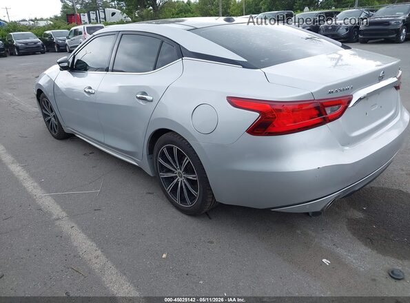 1N4AA6AP7JC374403 2018 NISSAN MAXIMA Silver Trasero izquierdo