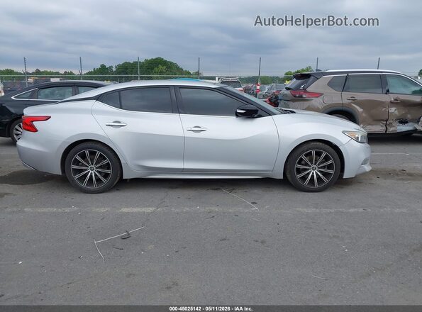 1N4AA6AP7JC374403 2018 NISSAN MAXIMA Silver Vista del cuadro de instrumentos