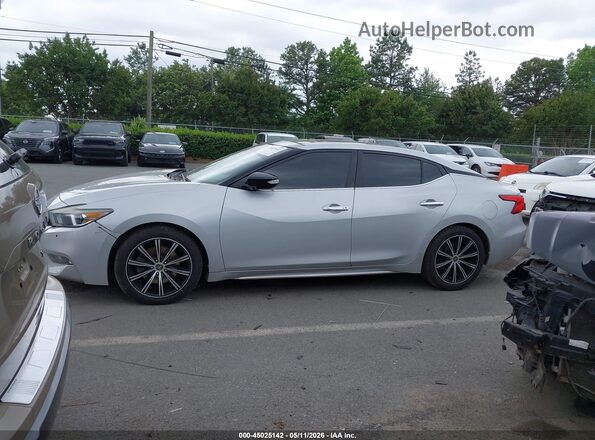 1N4AA6AP7JC374403 2018 NISSAN MAXIMA Silver Vista interior trasera