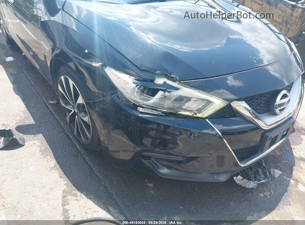 1N4AA6AP8GC377044 2016 NISSAN MAXIMA Black Вид спереду