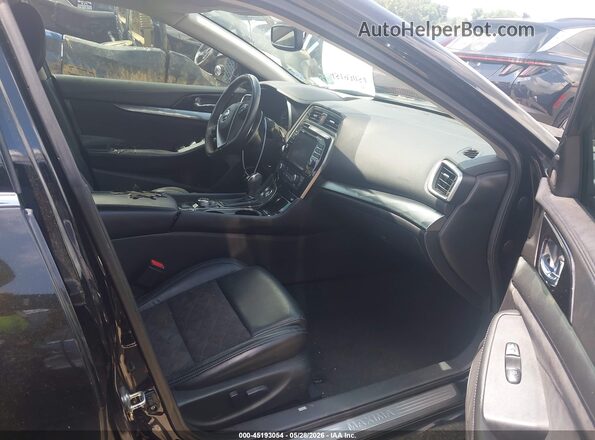 1N4AA6AP8GC377044 2016 NISSAN MAXIMA Black Вид салону спереду