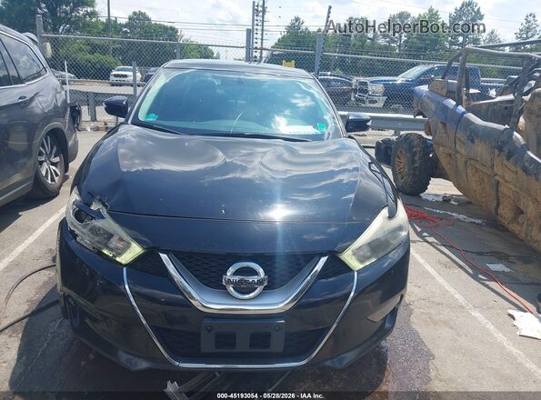 1N4AA6AP8GC377044 2016 NISSAN MAXIMA Black Вид щитка приладів