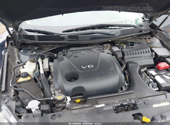 1N4AA6AP8GC388061 2016 NISSAN MAXIMA Blue Rear view