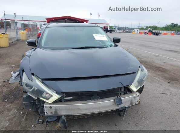 1N4AA6AP8GC388061 2016 NISSAN MAXIMA Blue Rear interior view
