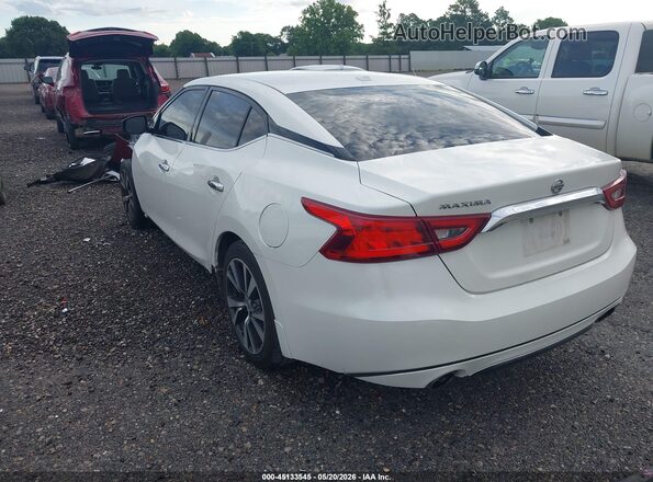 1N4AA6AP8GC388402 2016 NISSAN MAXIMA Белый Задняя левая четверть