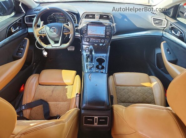 1N4AA6AP8GC392840 2016 NISSAN MAXIMA White Widok deski rozdzielczej