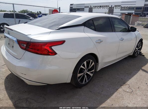 1N4AA6AP8GC428431 2016 NISSAN MAXIMA White 