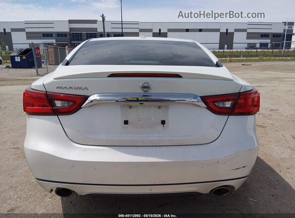 1N4AA6AP8GC428431 2016 NISSAN MAXIMA White 