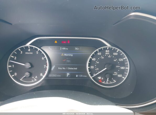 1N4AA6AP8GC448081 2016 NISSAN MAXIMA Black უკანა სავარძლების ხედი