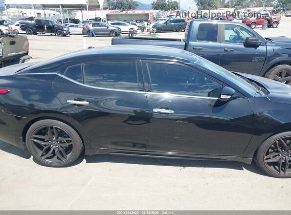 1N4AA6AP8GC448081 2016 NISSAN MAXIMA Black სალონის 360-გრადუსიანი ხედი