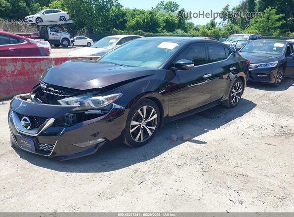 1N4AA6AP8HC363405 2017 NISSAN MAXIMA Burgundy Przód lewy