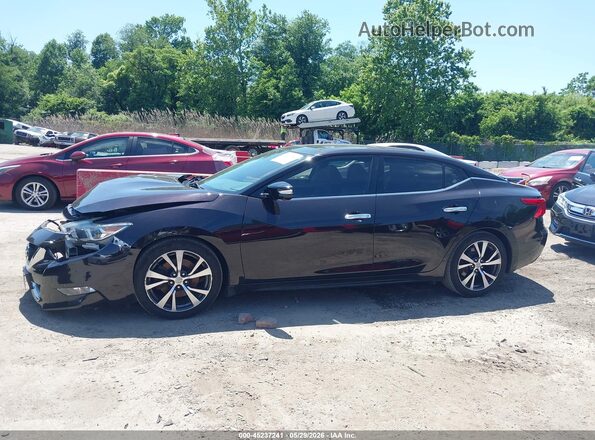1N4AA6AP8HC363405 2017 NISSAN MAXIMA Burgundy Widok wnętrza 360 stopni