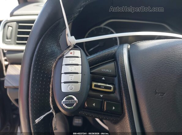 1N4AA6AP8HC363405 2017 NISSAN MAXIMA Burgundy Widok deski rozdzielczej