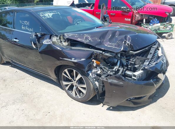 1N4AA6AP8HC363405 2017 NISSAN MAXIMA Burgundy 