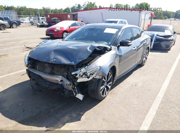 1N4AA6AP8HC433579 2017 NISSAN MAXIMA Gray წინა მარცხენა ხედი სამი მეოთხედიდან