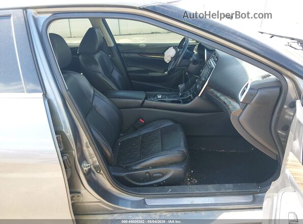 1N4AA6AP8HC433579 2017 NISSAN MAXIMA Gray წინა სალონის ხედი