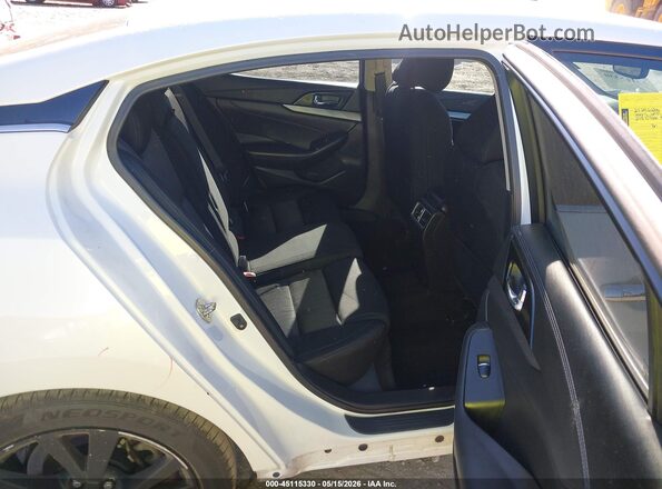 1N4AA6AP8JC372255 2018 NISSAN MAXIMA White Вид наклейки з VIN-кодом