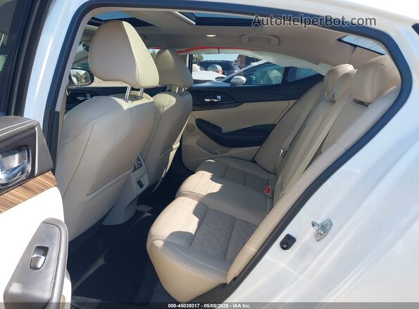 1N4AA6AP8JC392599 2018 NISSAN MAXIMA Белый Вид наклейки с VIN-кодом