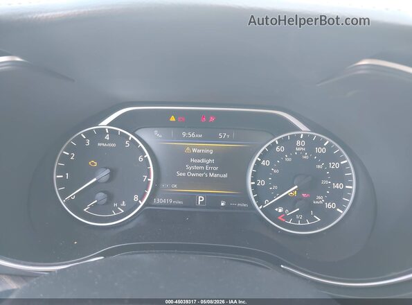 1N4AA6AP8JC392599 2018 NISSAN MAXIMA Белый Вид задних сидений