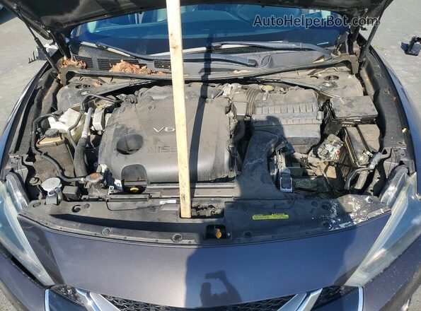 1N4AA6AP9GC379305 2016 NISSAN MAXIMA Brown Vista interior trasera