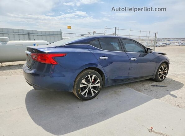 1N4AA6AP9GC400783 2016 NISSAN MAXIMA Blue Հետևի աջ