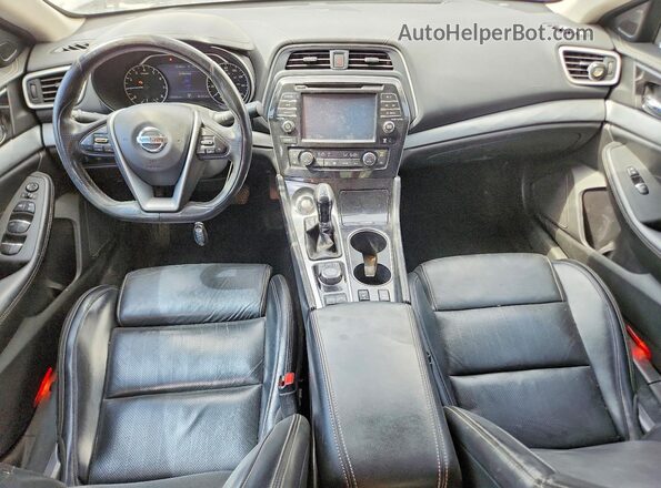 1N4AA6AP9GC400783 2016 NISSAN MAXIMA Blue Առջևի վահանակի տեսք