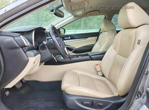 1N4AA6AP9GC404509 2016 NISSAN MAXIMA Gray Front interior view