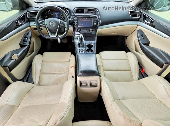 1N4AA6AP9GC404509 2016 NISSAN MAXIMA Gray Dashboard view