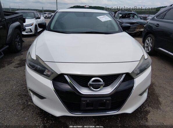 1N4AA6AP9GC423898 2016 NISSAN MAXIMA White Սարքավորումների վահանակի տեսք