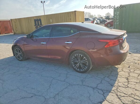 1N4AA6AP9GC447666 2016 NISSAN MAXIMA Maroon Հետևի ձախ