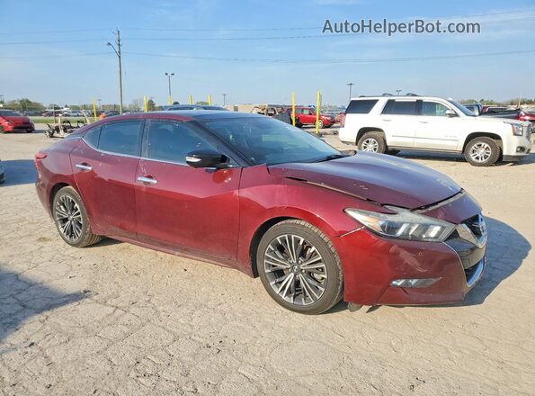 1N4AA6AP9GC447666 2016 NISSAN MAXIMA Maroon Առջևի աջ