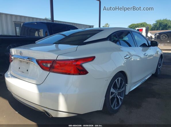 1N4AA6AP9HC413194 2017 NISSAN MAXIMA White Задня права чверть