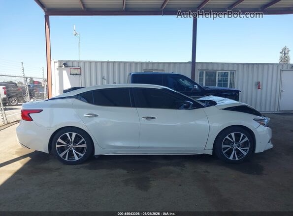 1N4AA6AP9HC413194 2017 NISSAN MAXIMA White Вид задньої частини салону