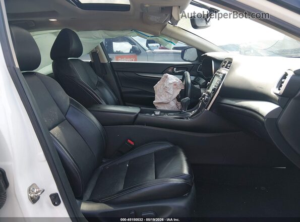 1N4AA6AP9HC437186 2017 NISSAN MAXIMA White Front interior view