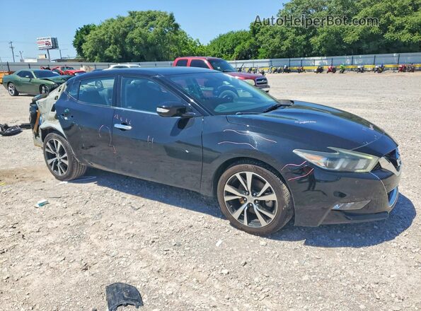 1N4AA6AP9JC381966 2018 NISSAN MAXIMA Black Przód prawy