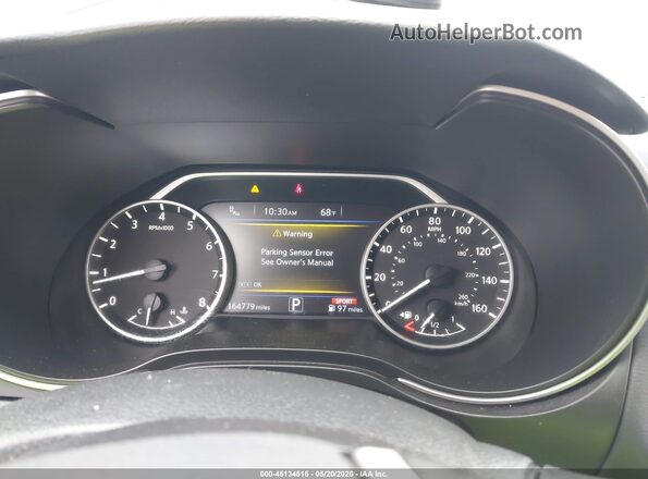 1N4AA6AP9JC394653 2018 NISSAN MAXIMA Gray Հետևի նստատեղերի տեսք