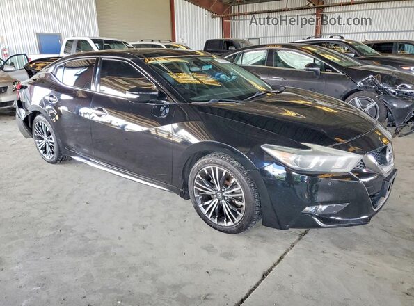 1N4AA6APXGC403482 2016 NISSAN MAXIMA Black Front right