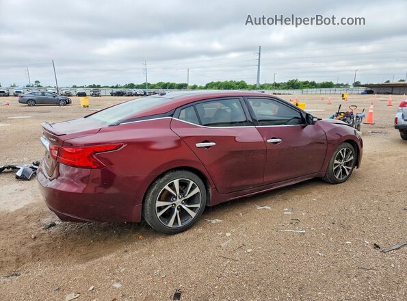 1N4AA6APXGC417303 2016 NISSAN MAXIMA Burgundy 
