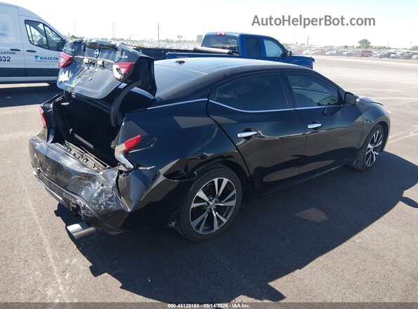 1N4AA6APXGC429600 2016 NISSAN MAXIMA Black უკანა მარჯვენა