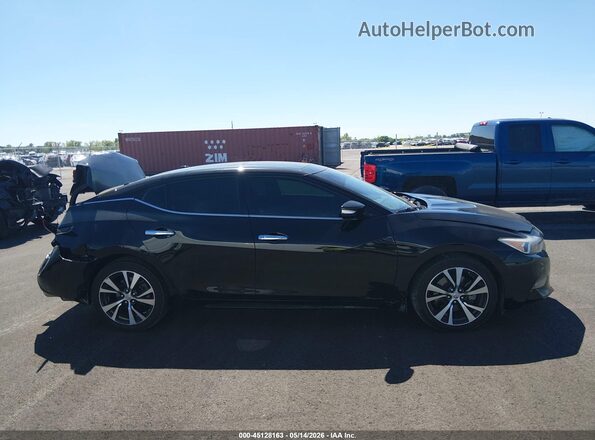 1N4AA6APXGC429600 2016 NISSAN MAXIMA Black უკანა სალონის ხედი