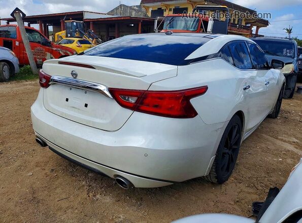 1N4AA6APXHC362367 2017 NISSAN MAXIMA White Задня права чверть