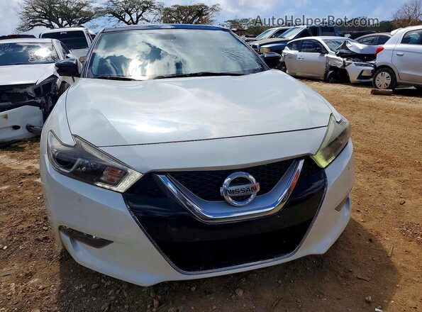 1N4AA6APXHC362367 2017 NISSAN MAXIMA White Вид спереду