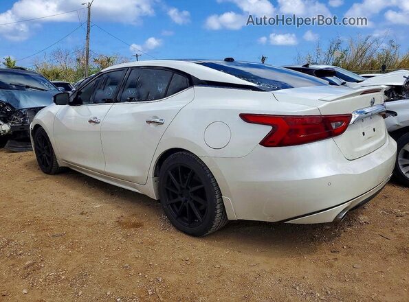 1N4AA6APXHC362367 2017 NISSAN MAXIMA White Задня ліва чверть