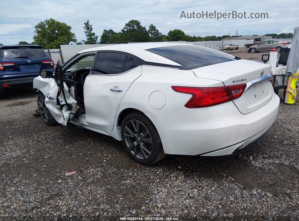 1N4AA6APXHC374423 2017 NISSAN MAXIMA White Trasero izquierdo