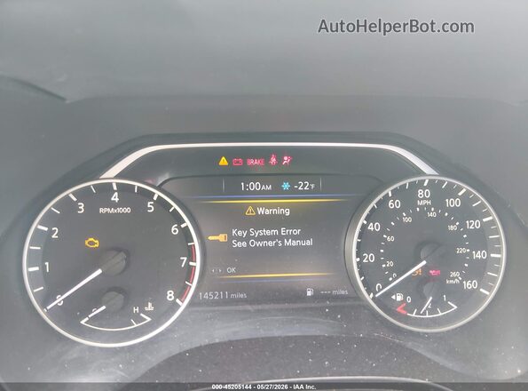 1N4AA6APXHC374423 2017 NISSAN MAXIMA White Vista de los asientos traseros