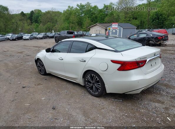 1N4AA6APXHC374745 2017 NISSAN MAXIMA White Հետևի ձախ